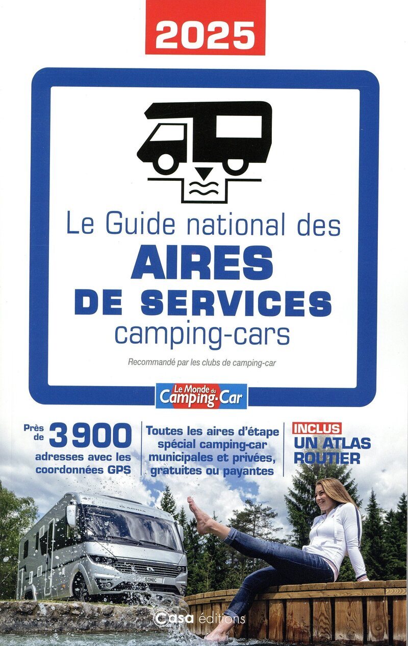 Guide national des Aires de Service - Camping-car 2025
