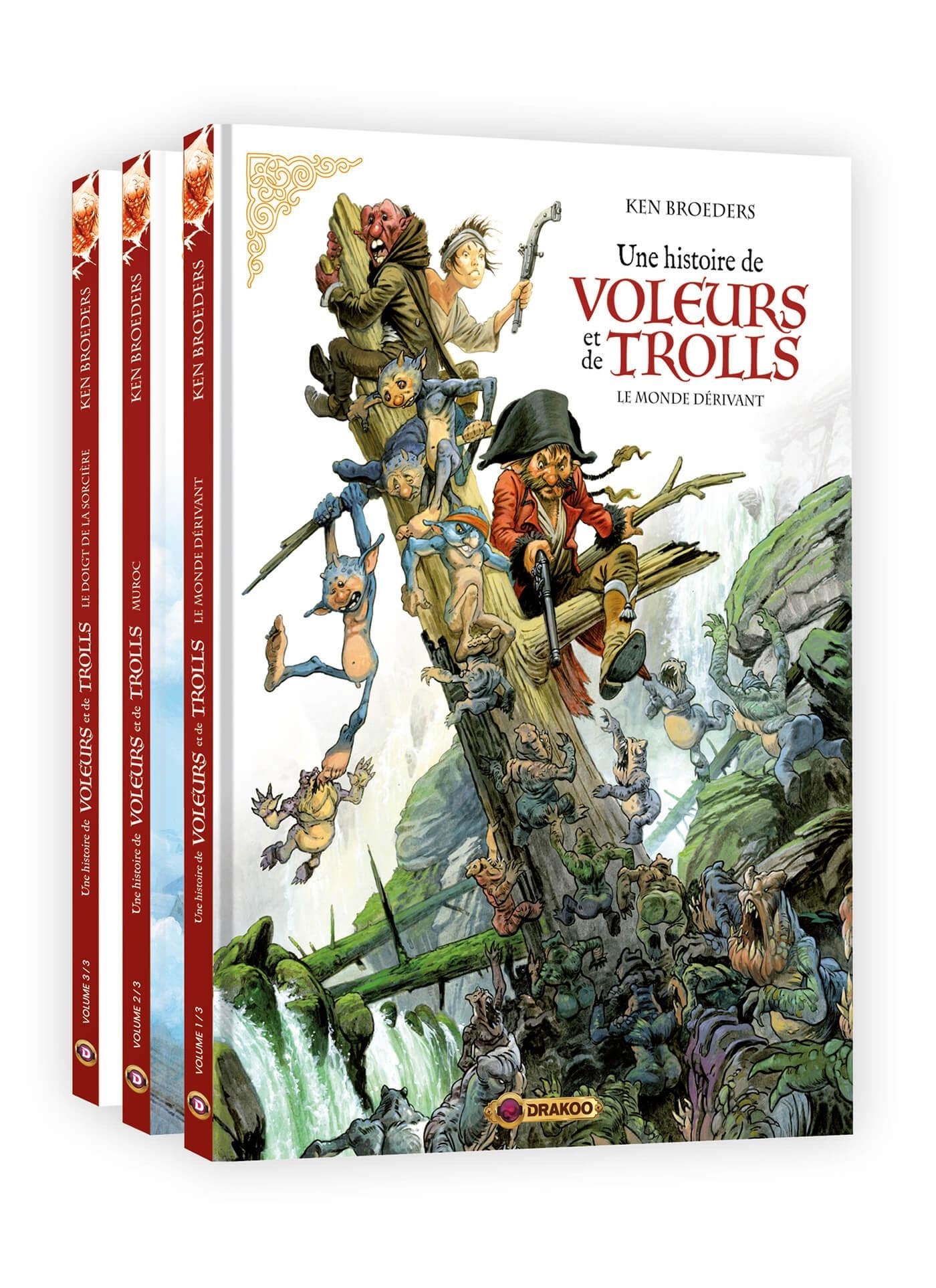 Une histoire de voleurs et de trolls - pack promo vol. 01 à vol. 03