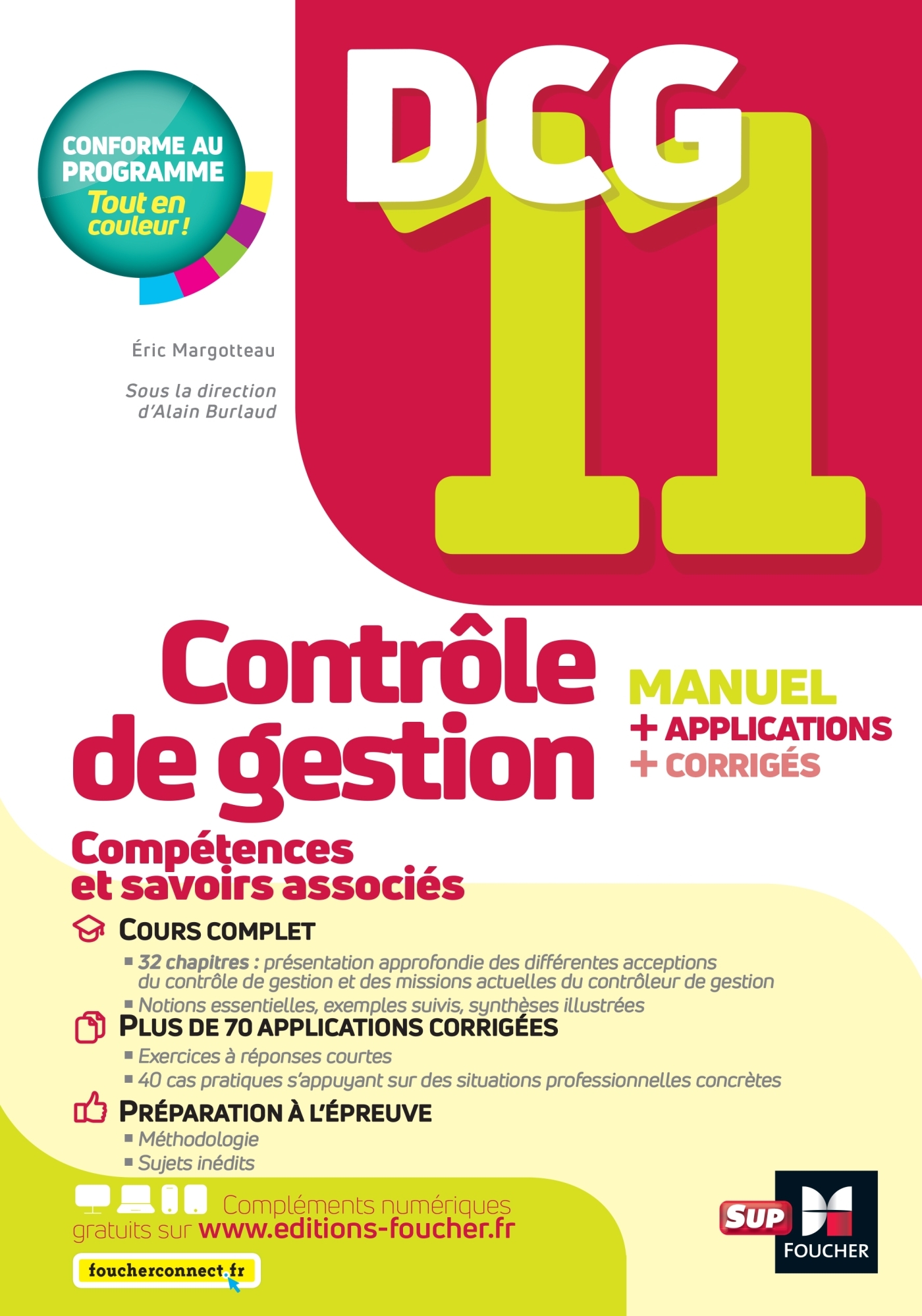 DCG 11 - Contrôle de gestion - Manuel et applications