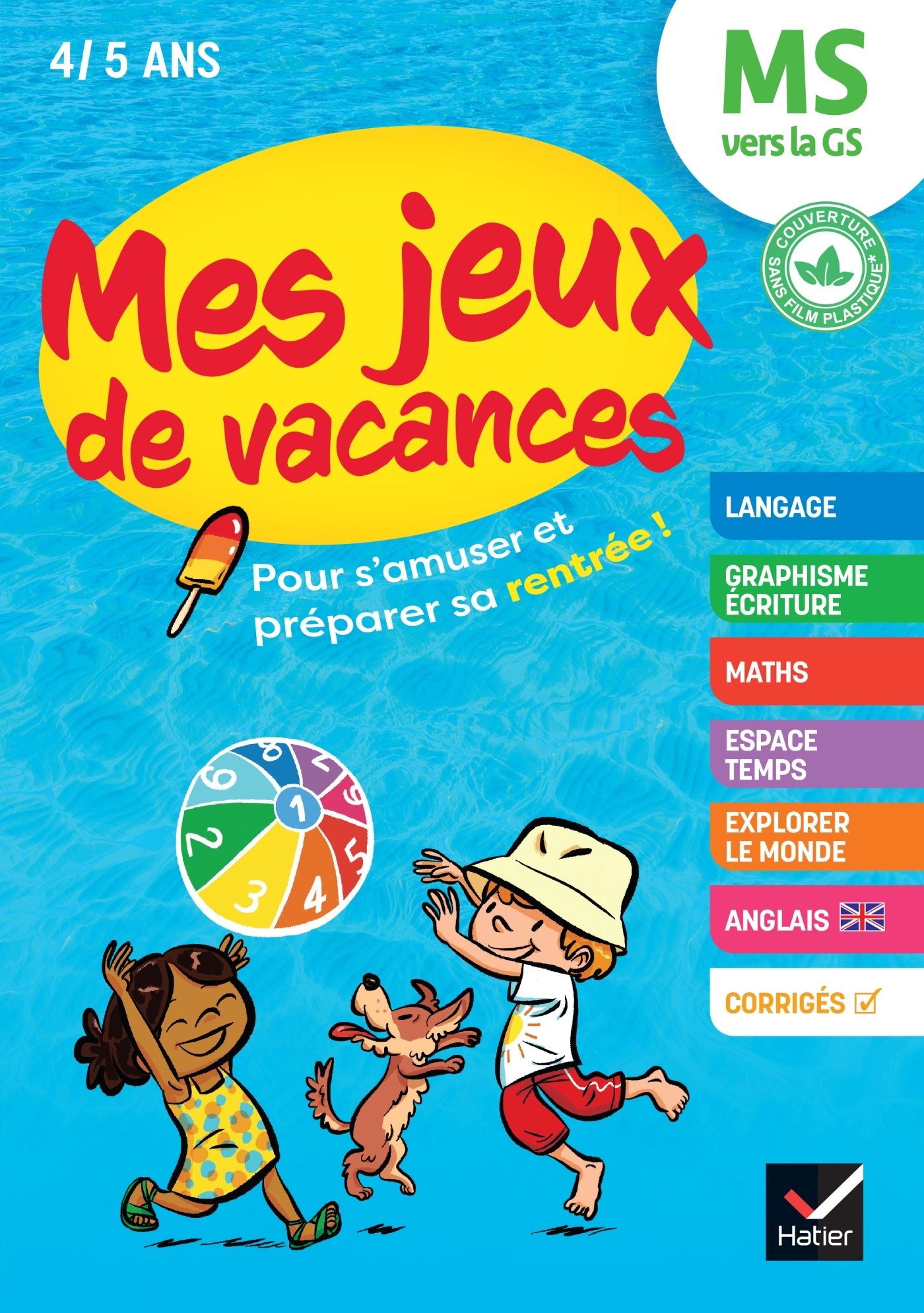 Cahier de vacances 2026 - Mes jeux de vacances - De la MS vers la GS