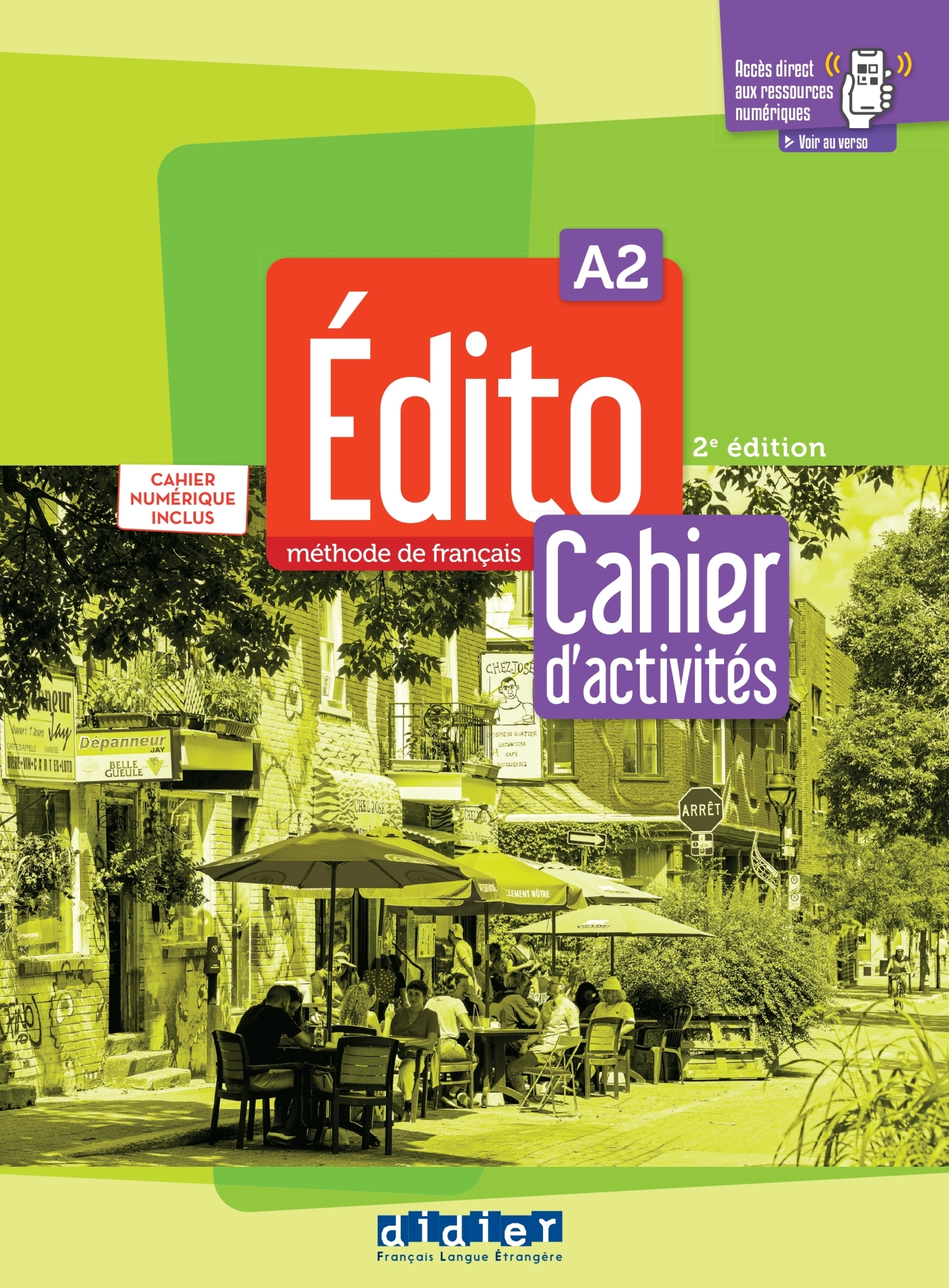 Édito A2 - édition 2022-2024 - Cahier + numérique inclus