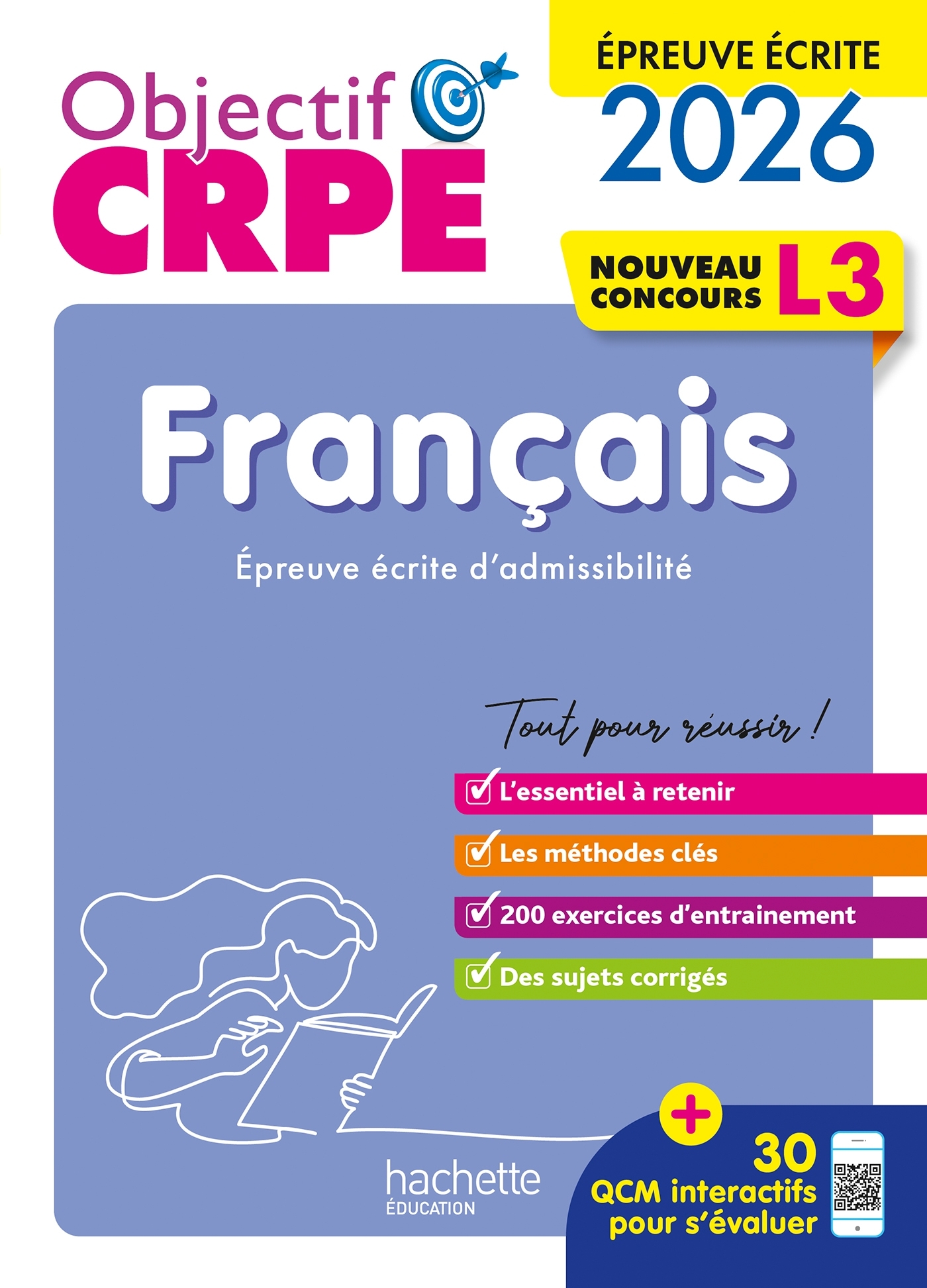 Objectif CRPE 2026-2027 - Français - épreuve écrite d'admissibilité L3