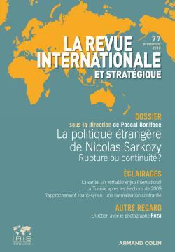La politique étrangère de Nicolas Sarkozy, n° 77, 1/2010