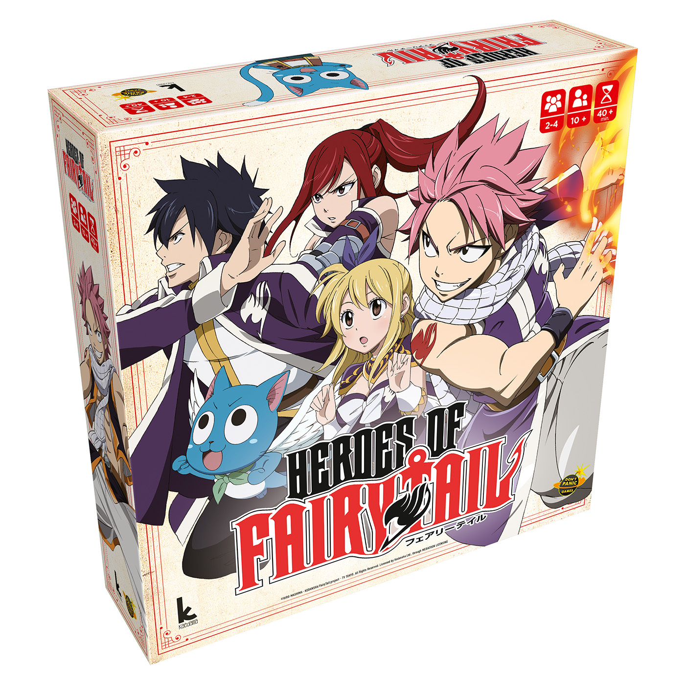 Heroes of Fairy Tail - Jeu de société pour 2-4 joueurs