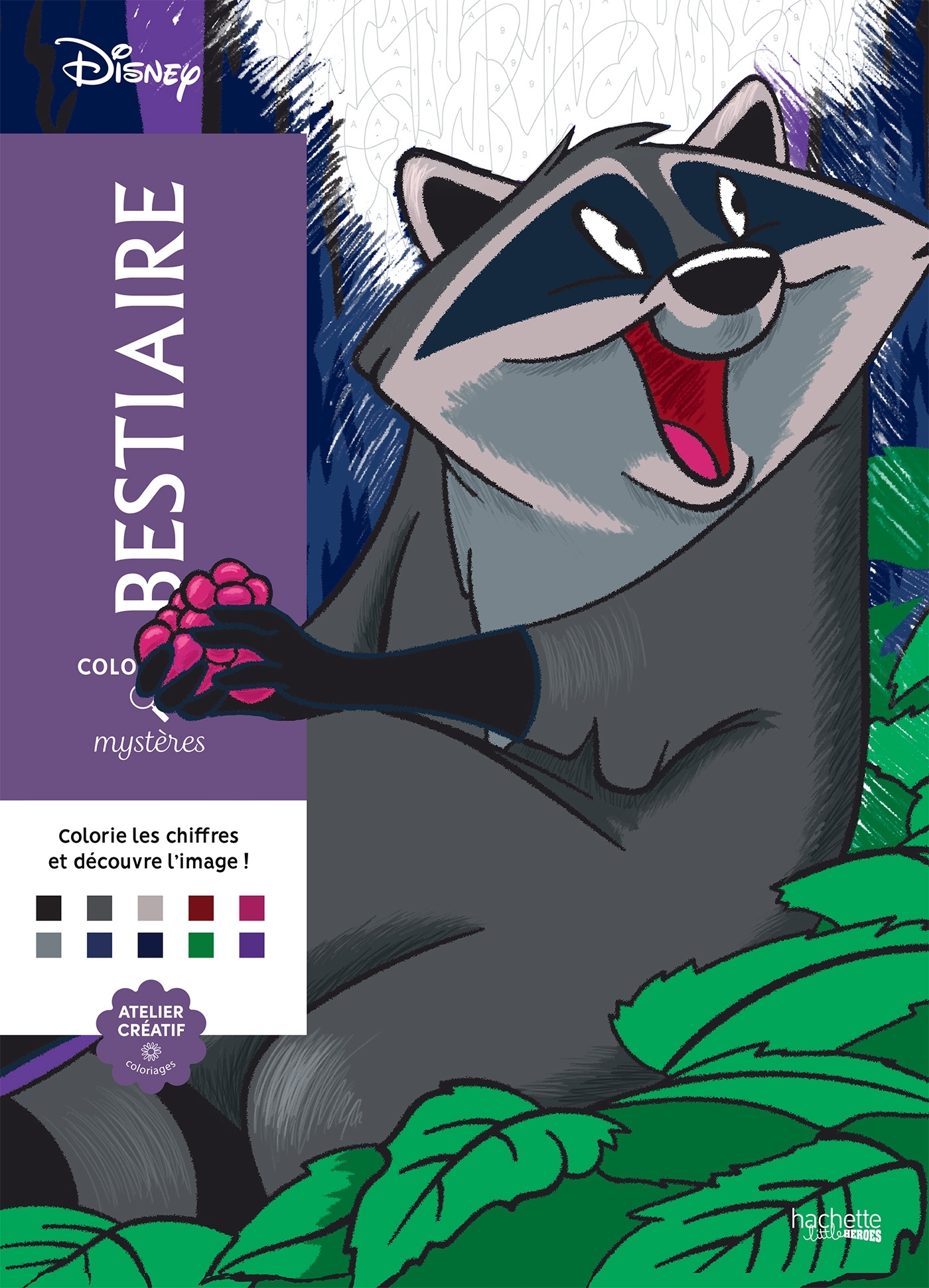 Coloriages mystères Disney - Bestiaire