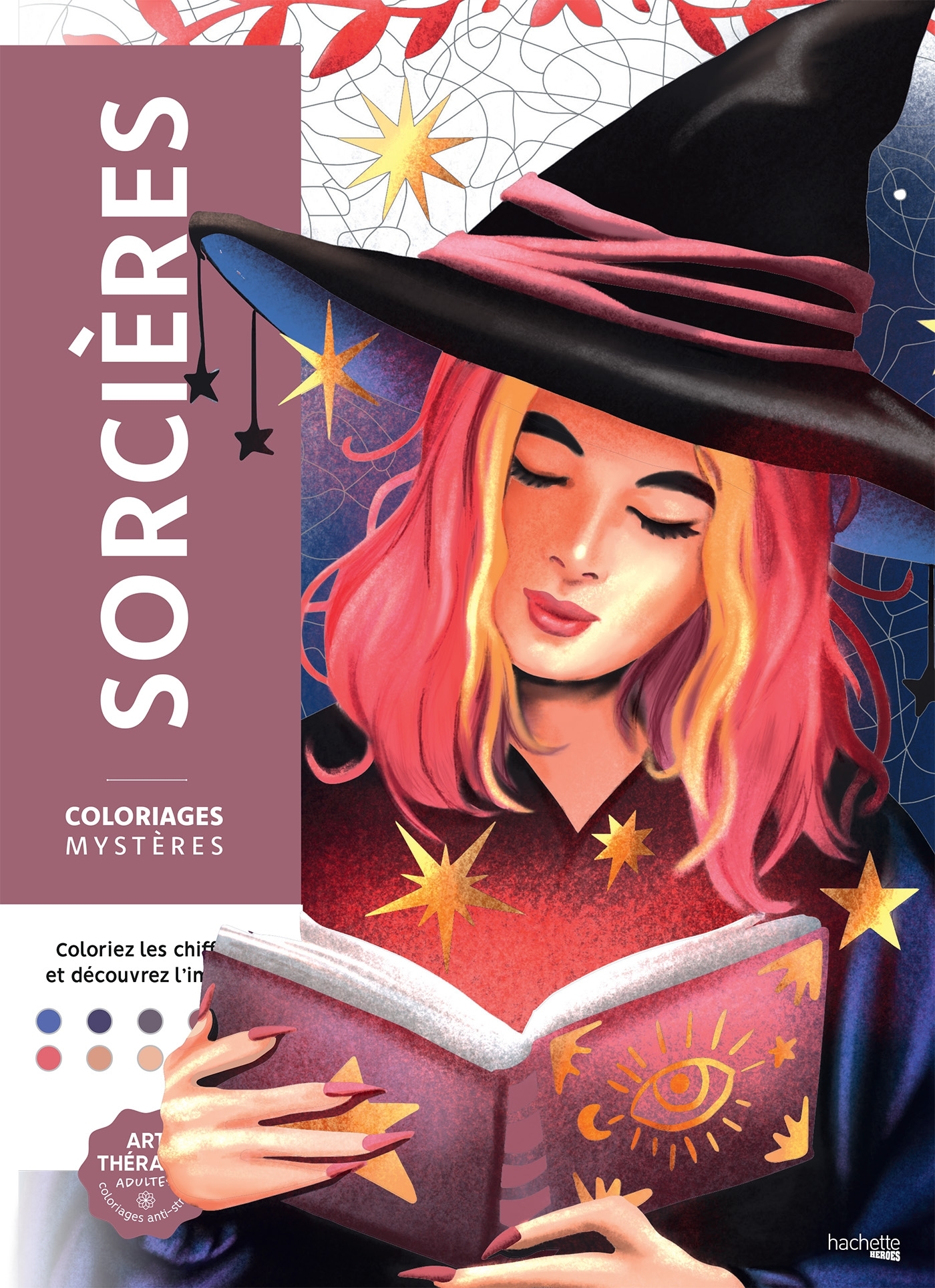 Coloriages Mystères - Sorcières