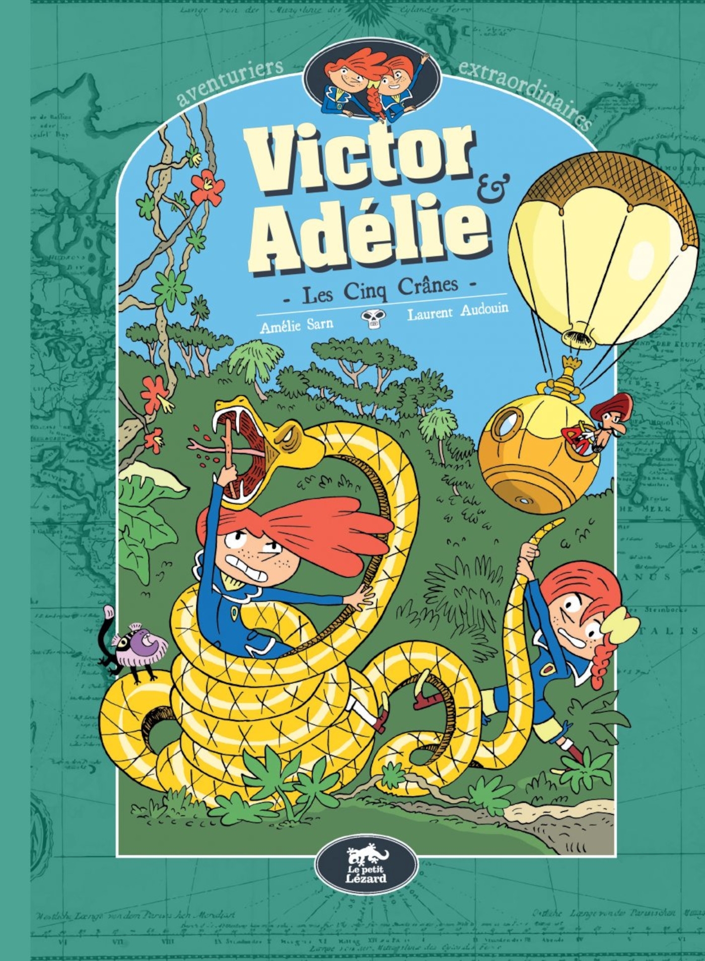 Victor et Adélie aventuriers extraordinaires (Vol.2) - Les cinq crânes