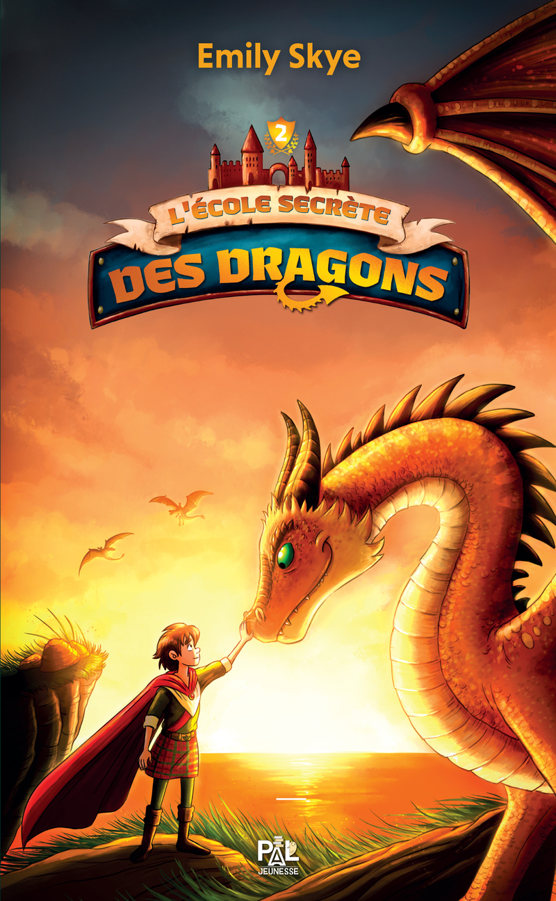L'École secrète des dragons - Tome 02 Le Dragon aux cornes d'argent