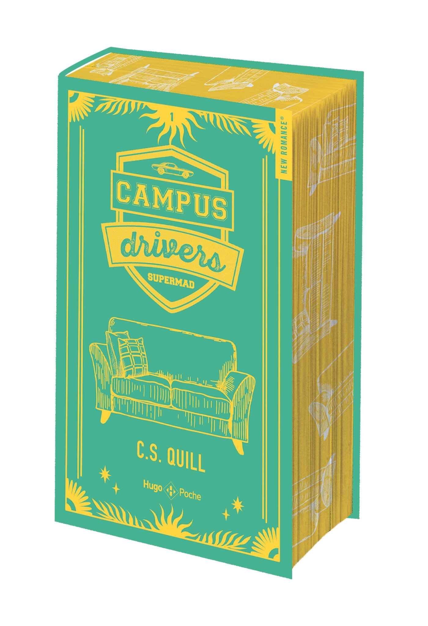 Campus drivers Tome 01 - poche relié jaspage