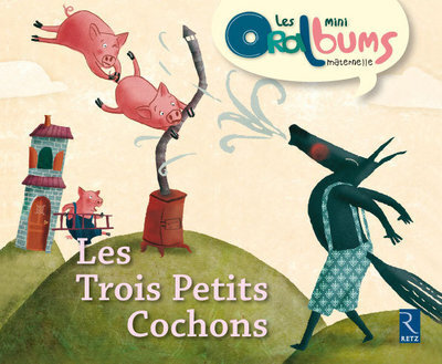 Pack 5 exemplaires Les trois petits cochons - Les minis oralbums