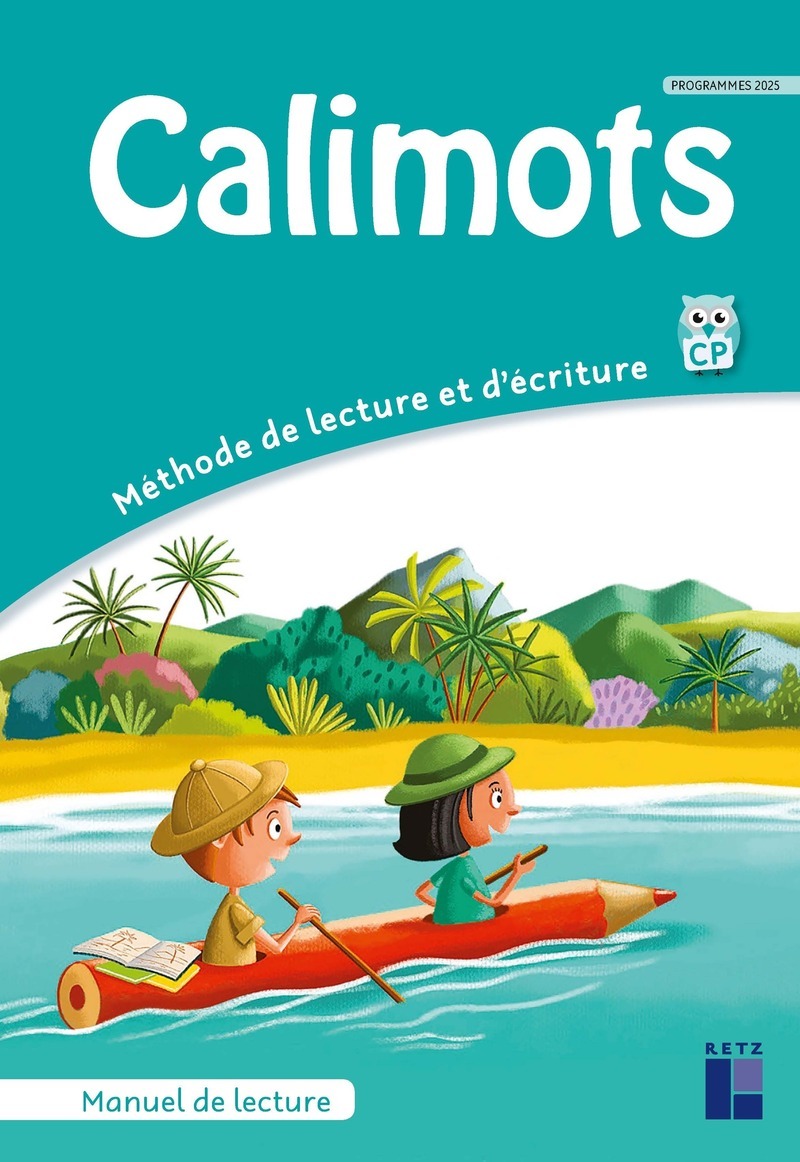 CALIMOTS CP - Manuel de lecture compréhension + mémo des mots programmes 2025
