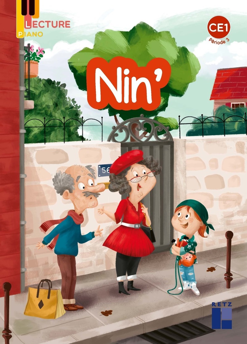 Nin' - Piano CE1 - Série 1 - Période 3 - Pack de 5