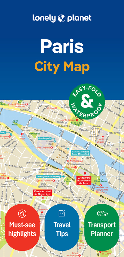 Paris City Map 2ed -anglais-