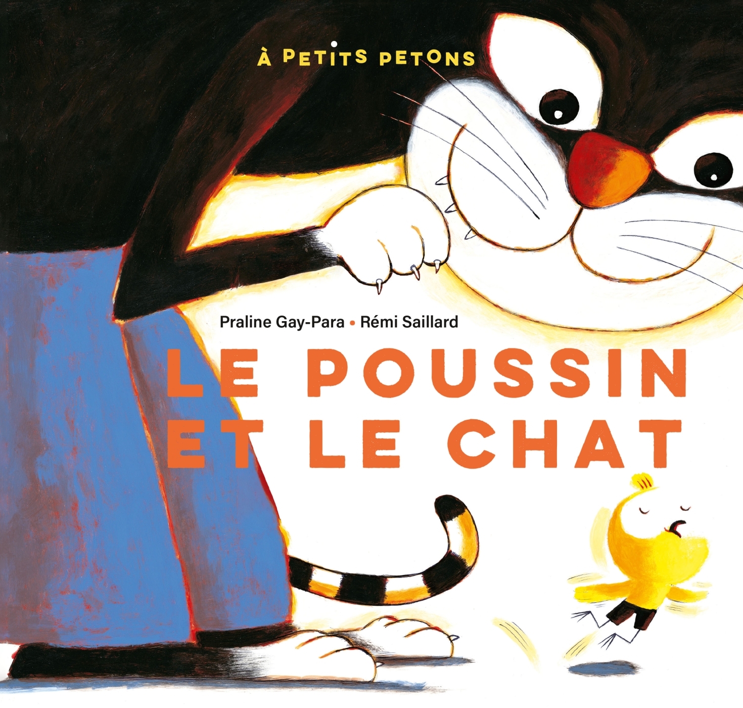 Le poussin et le chat