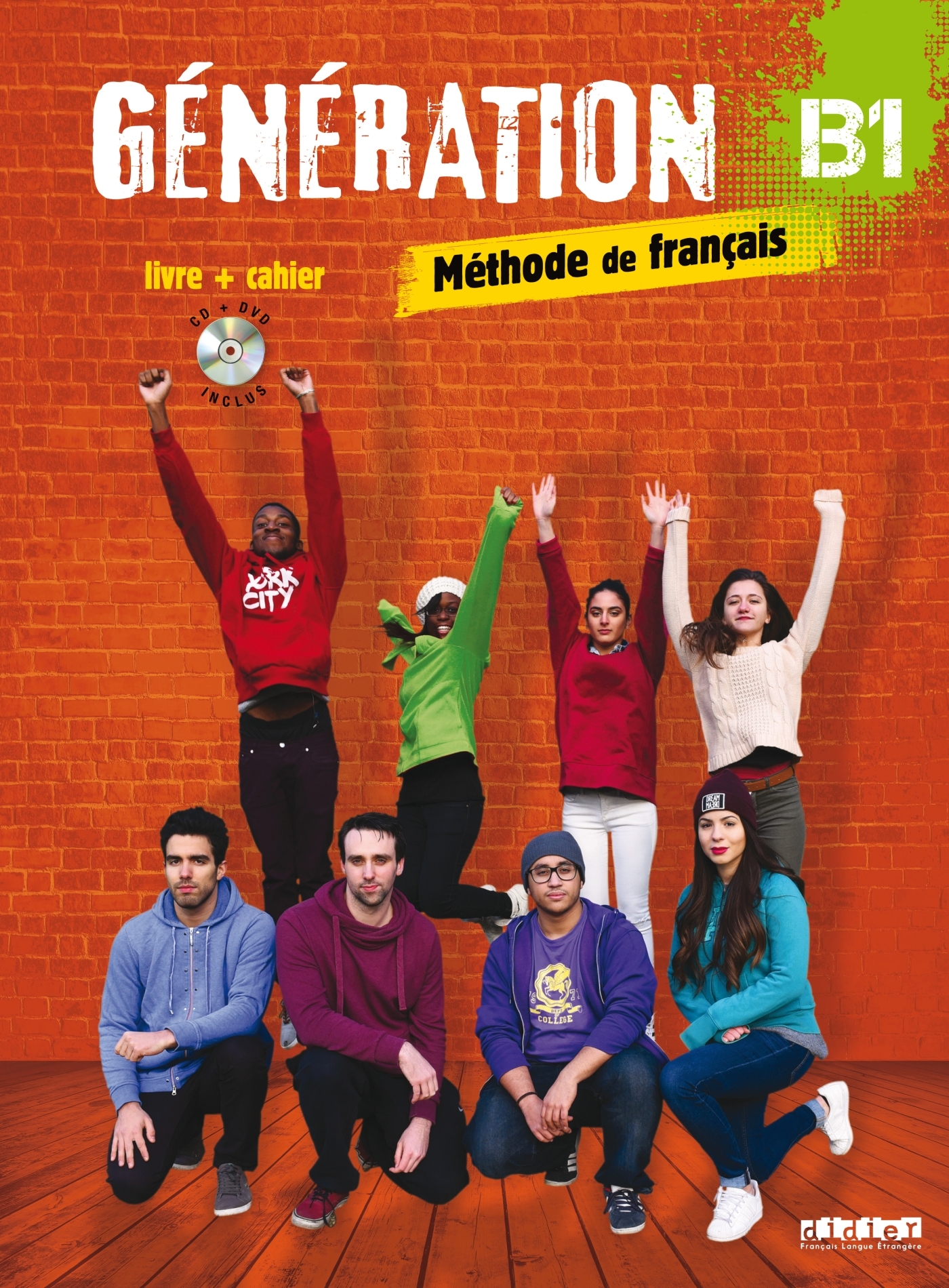 Génération B1 - Livre + Cahier + CD mp3 + DVD
