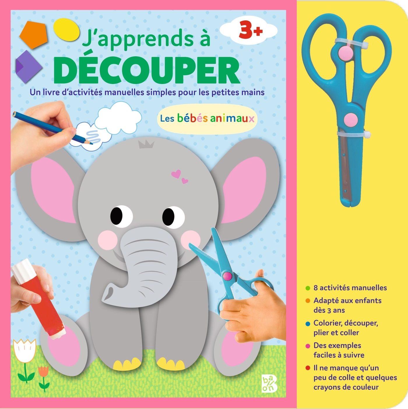 J'apprends à découper - Les bébés animaux