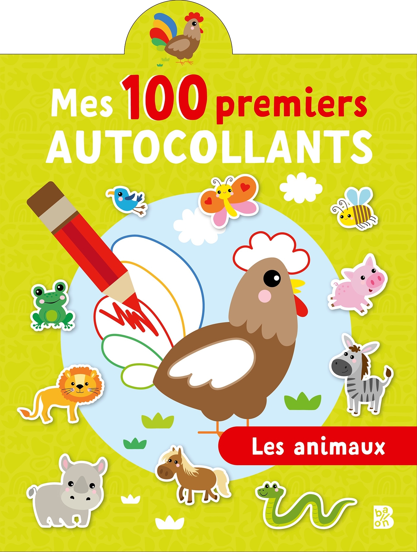 Mes 100 premiers autocollants - Les animaux