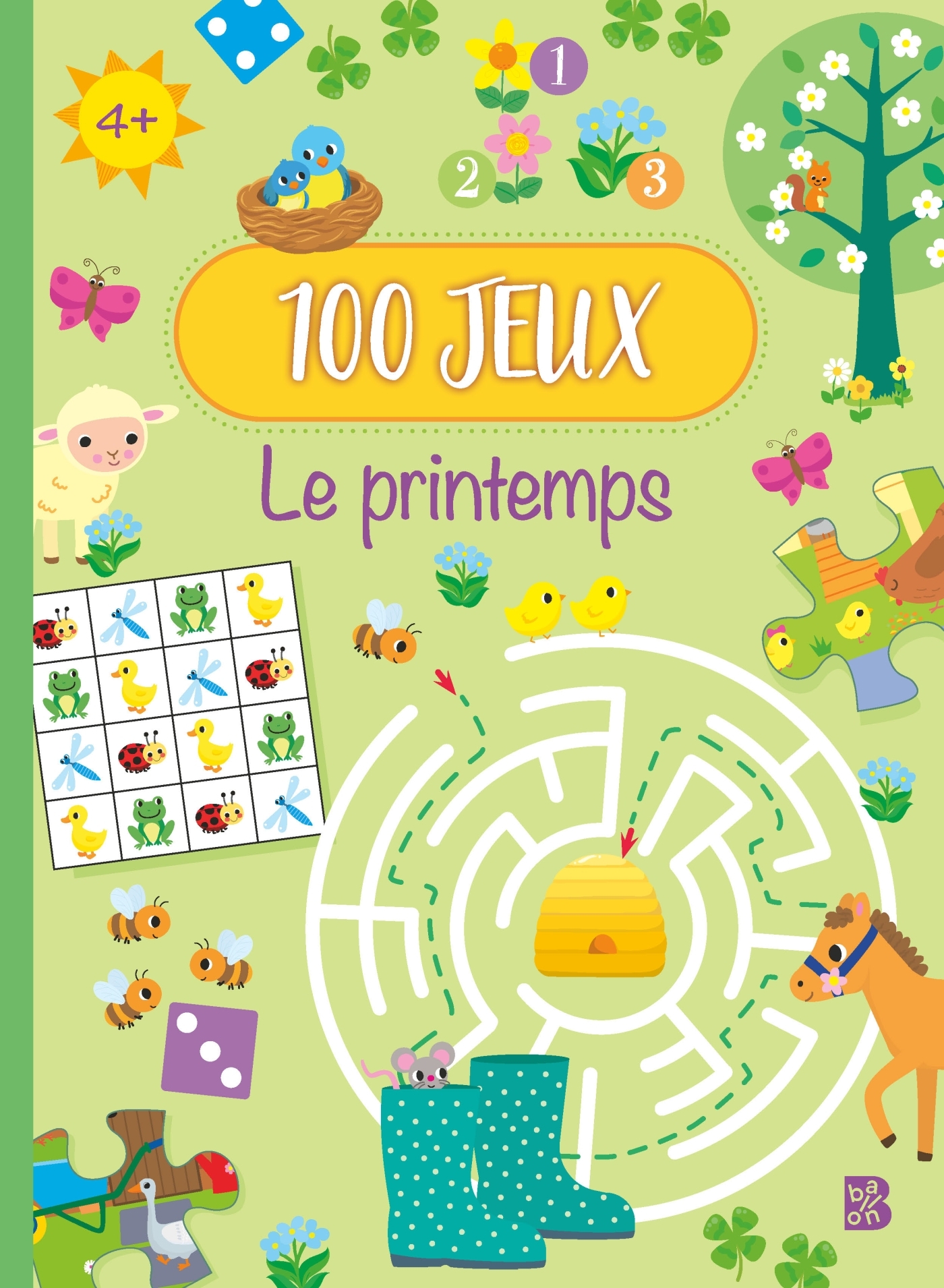 100 jeux - Le printemps