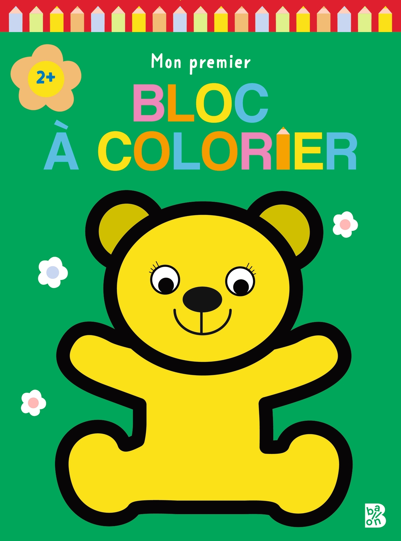 Mon premier bloc à colorier - Ours