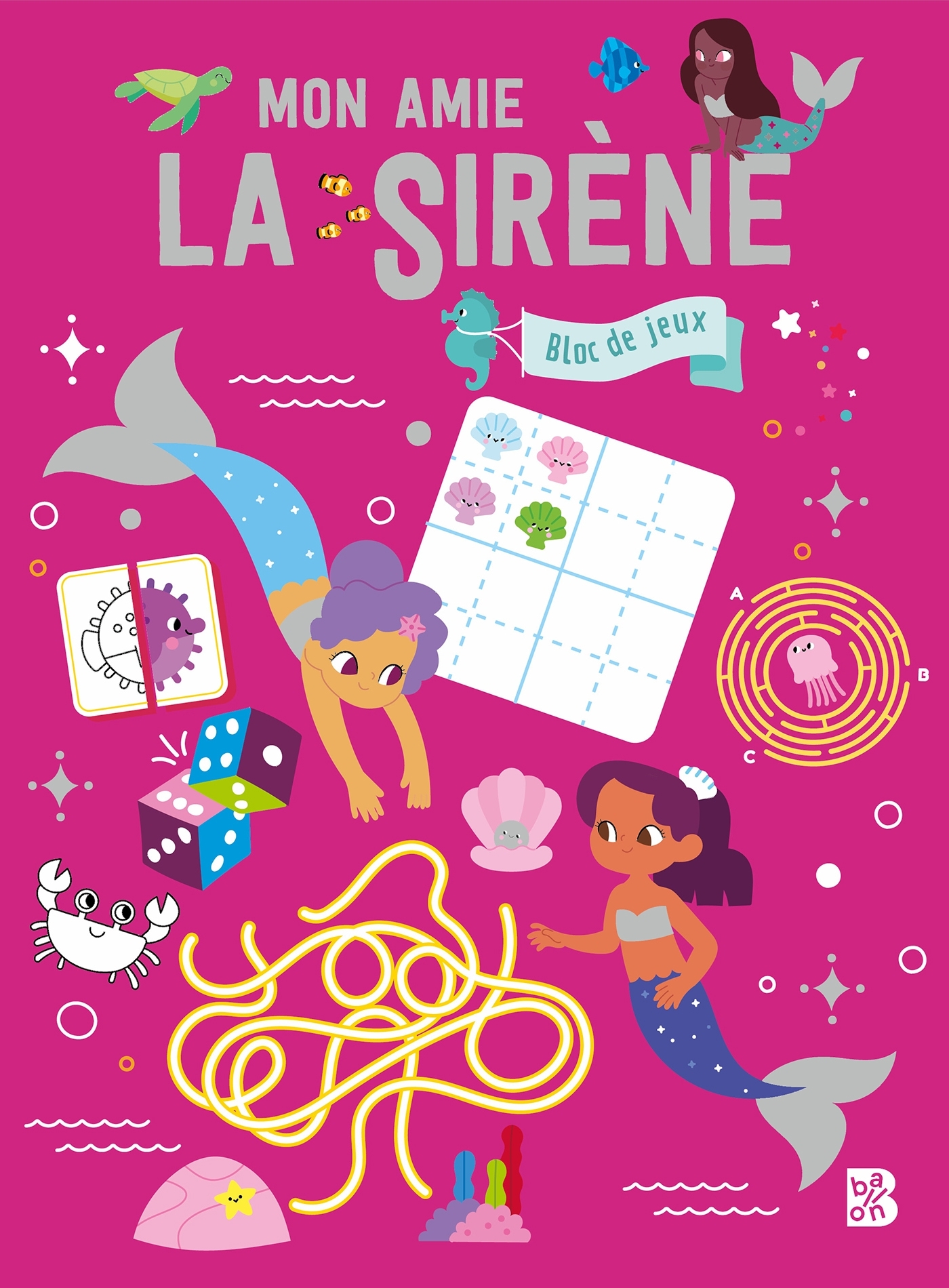 Mon amie la sirène - Bloc de jeux