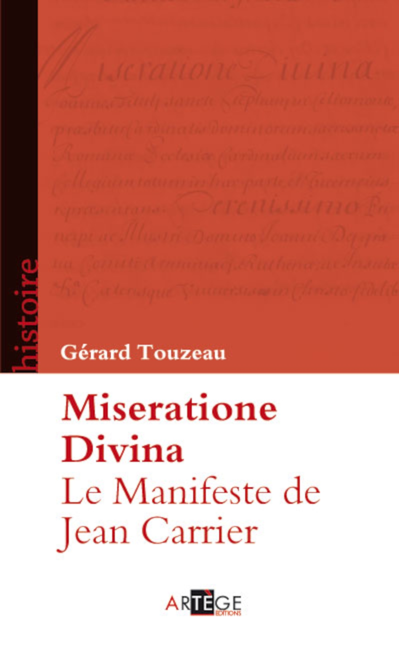 Le Manifeste de Jean Carrier