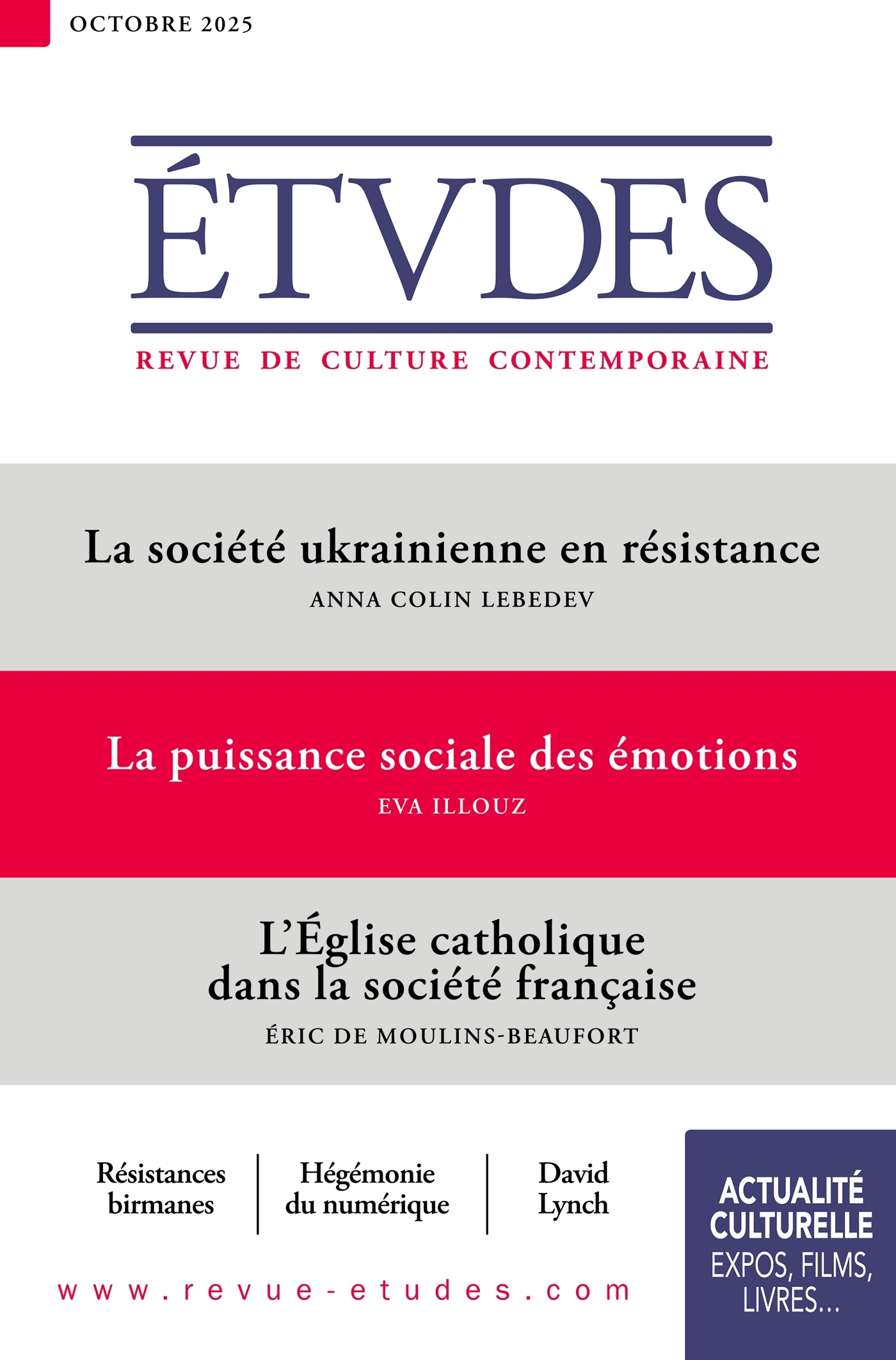 Etudes 4330 - 10-25