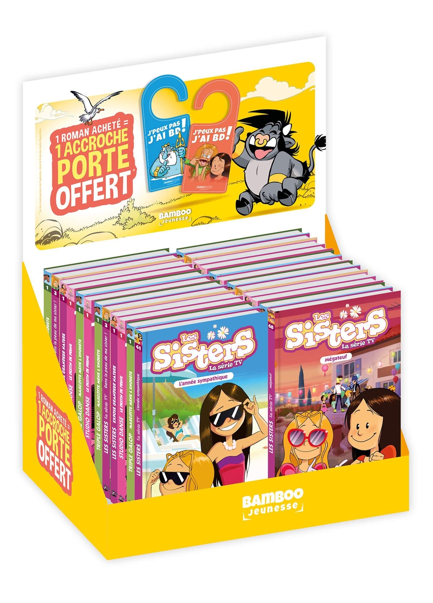 Display de comptoir 26 ex + accroche porte Op Poche 2025 juin