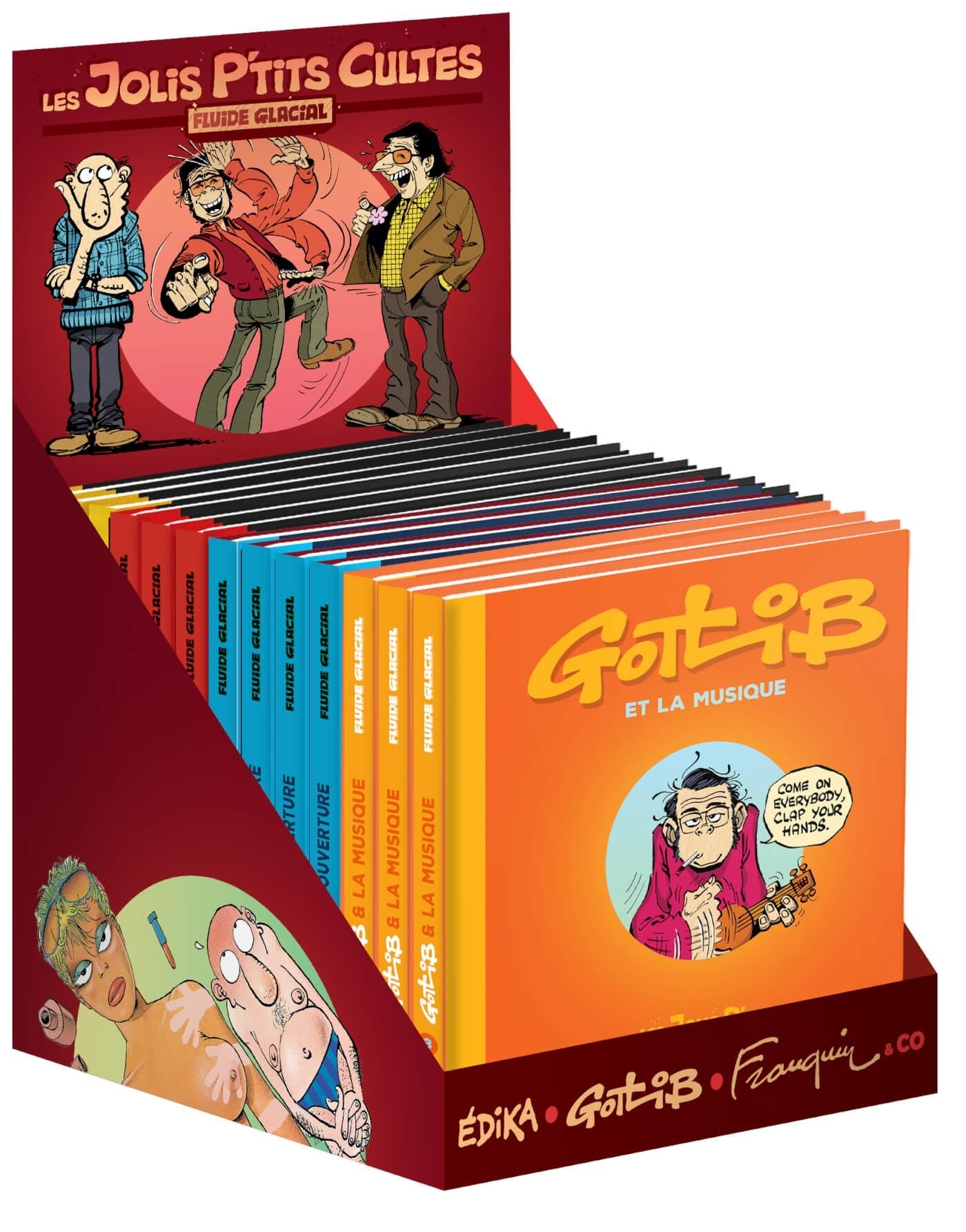Display comptoir - Gotlib & la musique - 10 ex