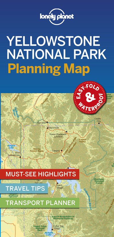 Yellowstone National Park Planning Map 1ed -anglais-