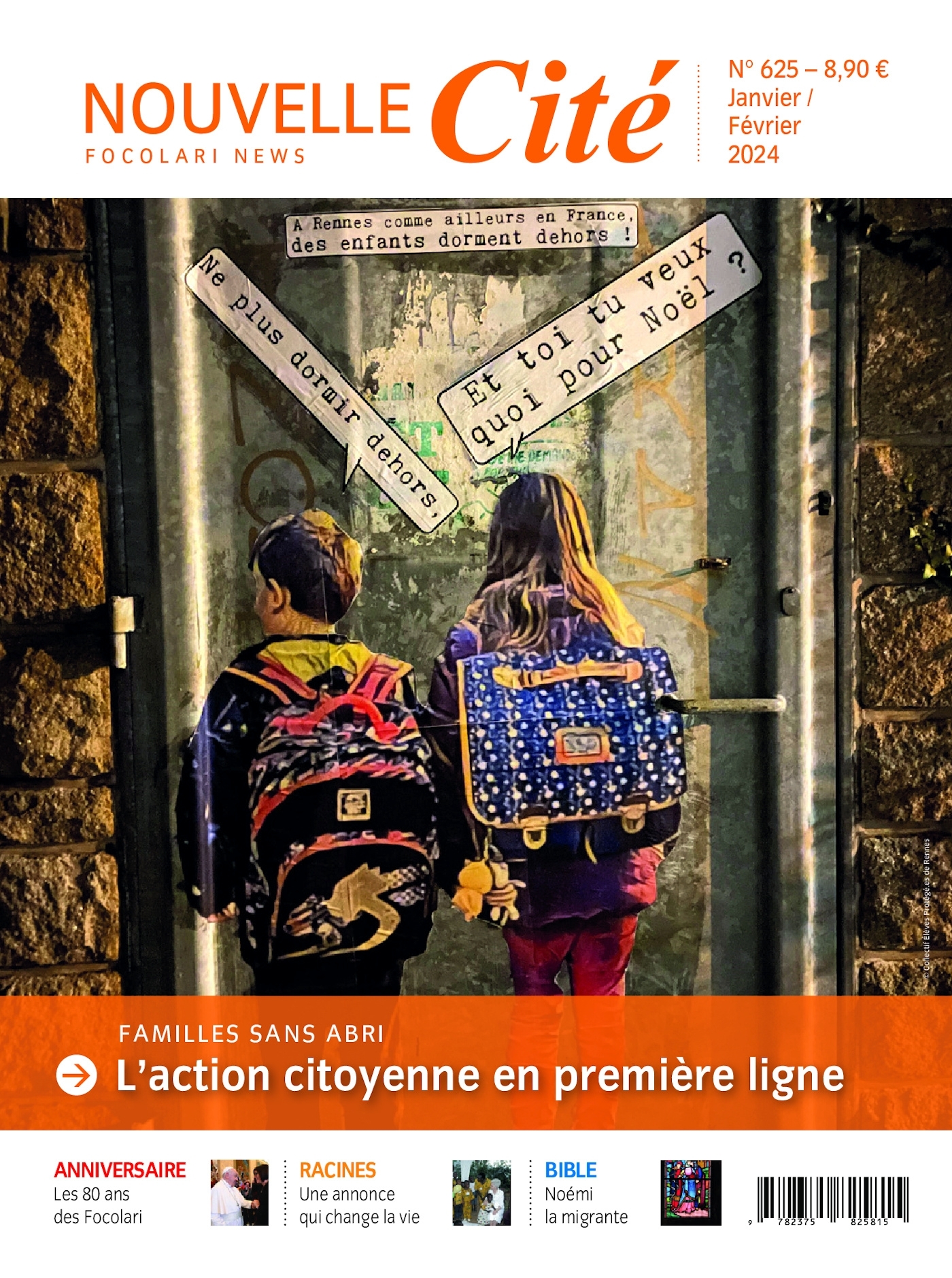 Nouvelle Cité n°625 - janvier-février 2024