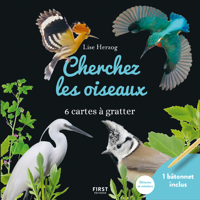 Cartes à gratter - Cherchez les oiseaux