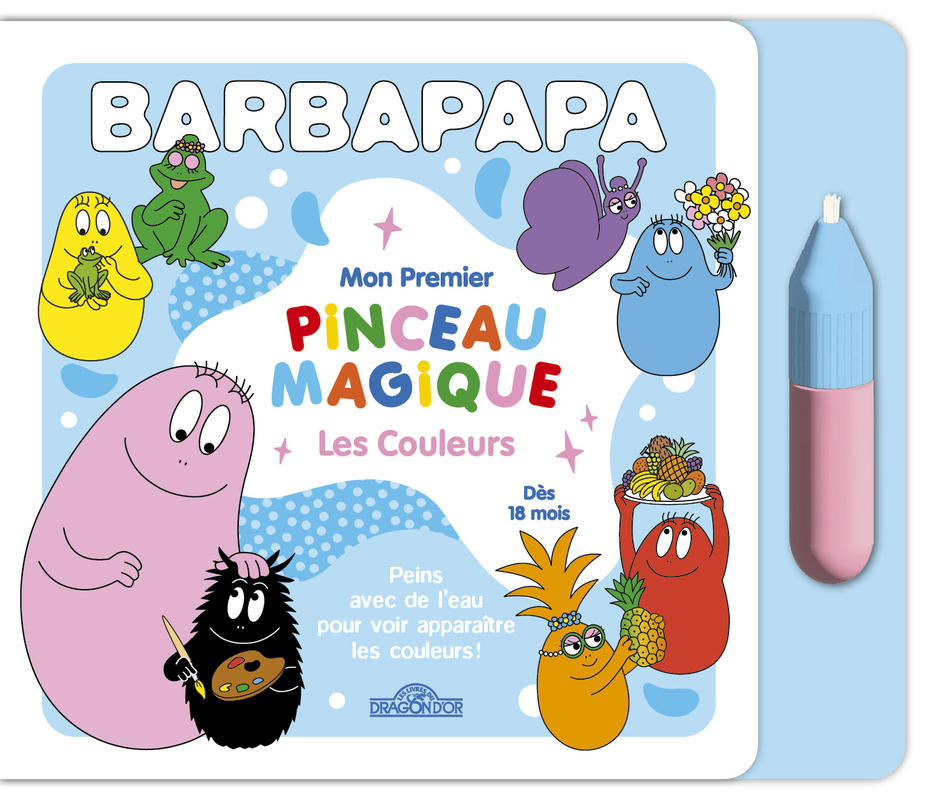 Barbapapa - Premier pinceau magique - Les couleurs