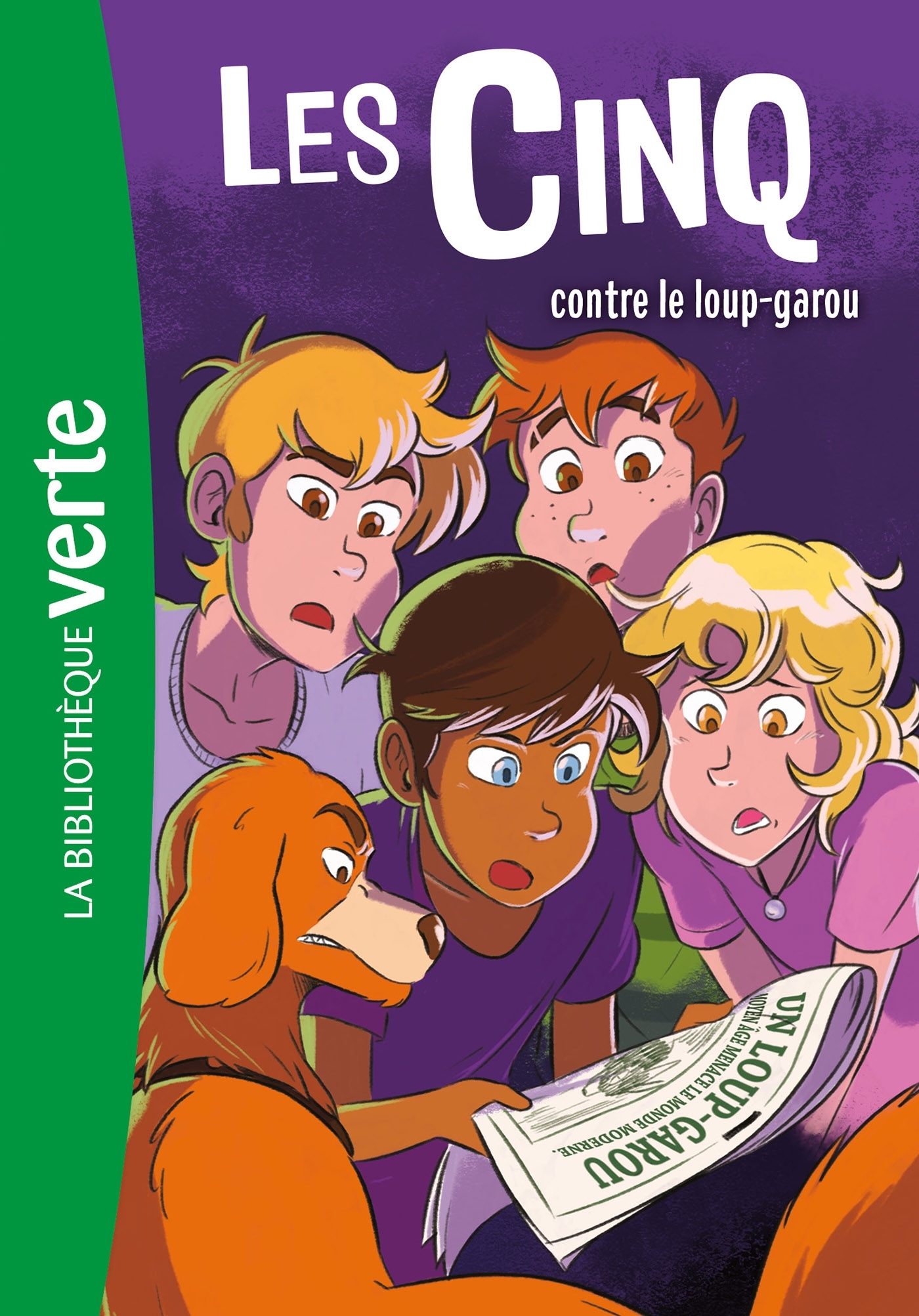 Les Cinq contre le loup-garou - Tome 43 (nouvelle édition)