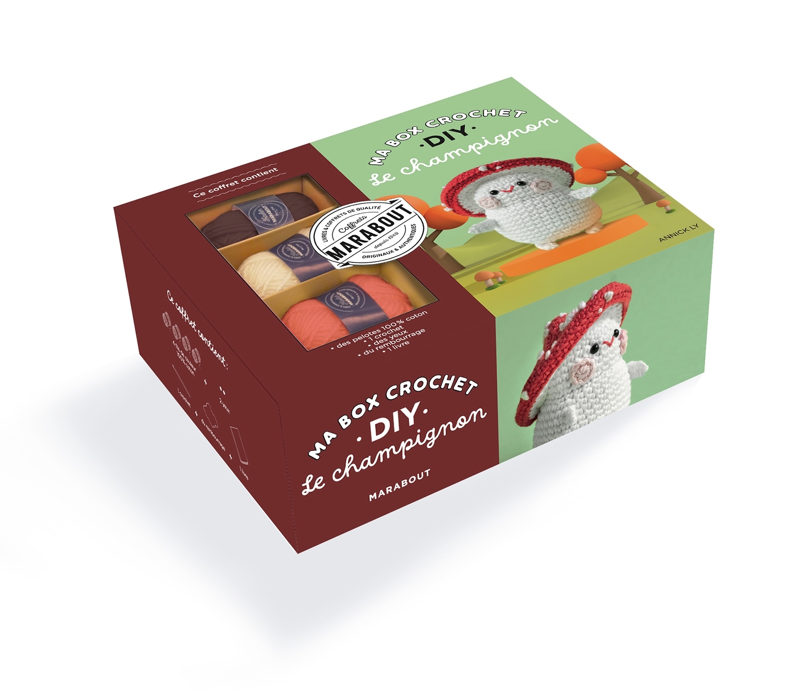 Ma box crochet DIY - Le champignon