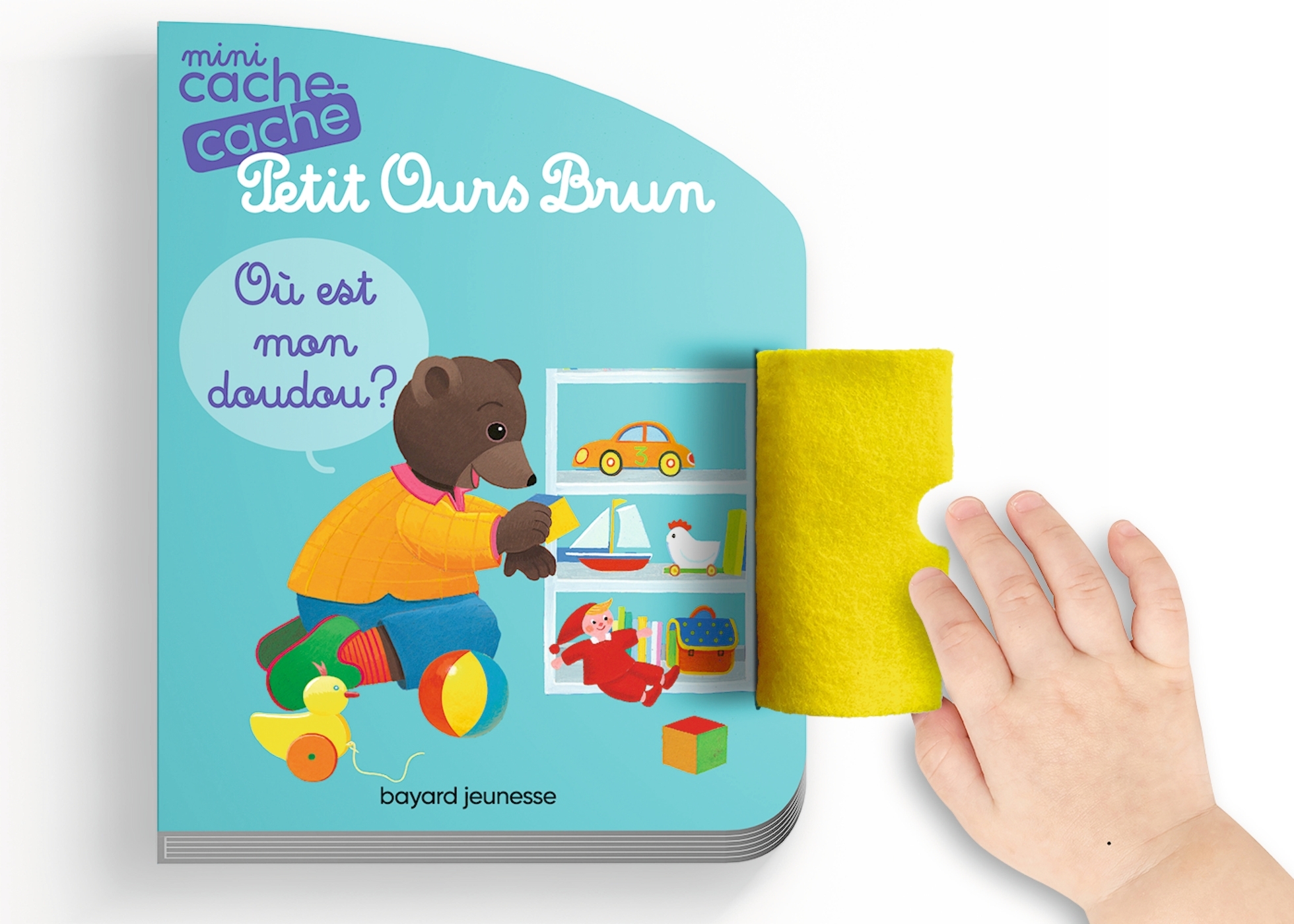 Petit Ours Brun - Où est mon doudou ? - Livre à toucher - Dès 1 an