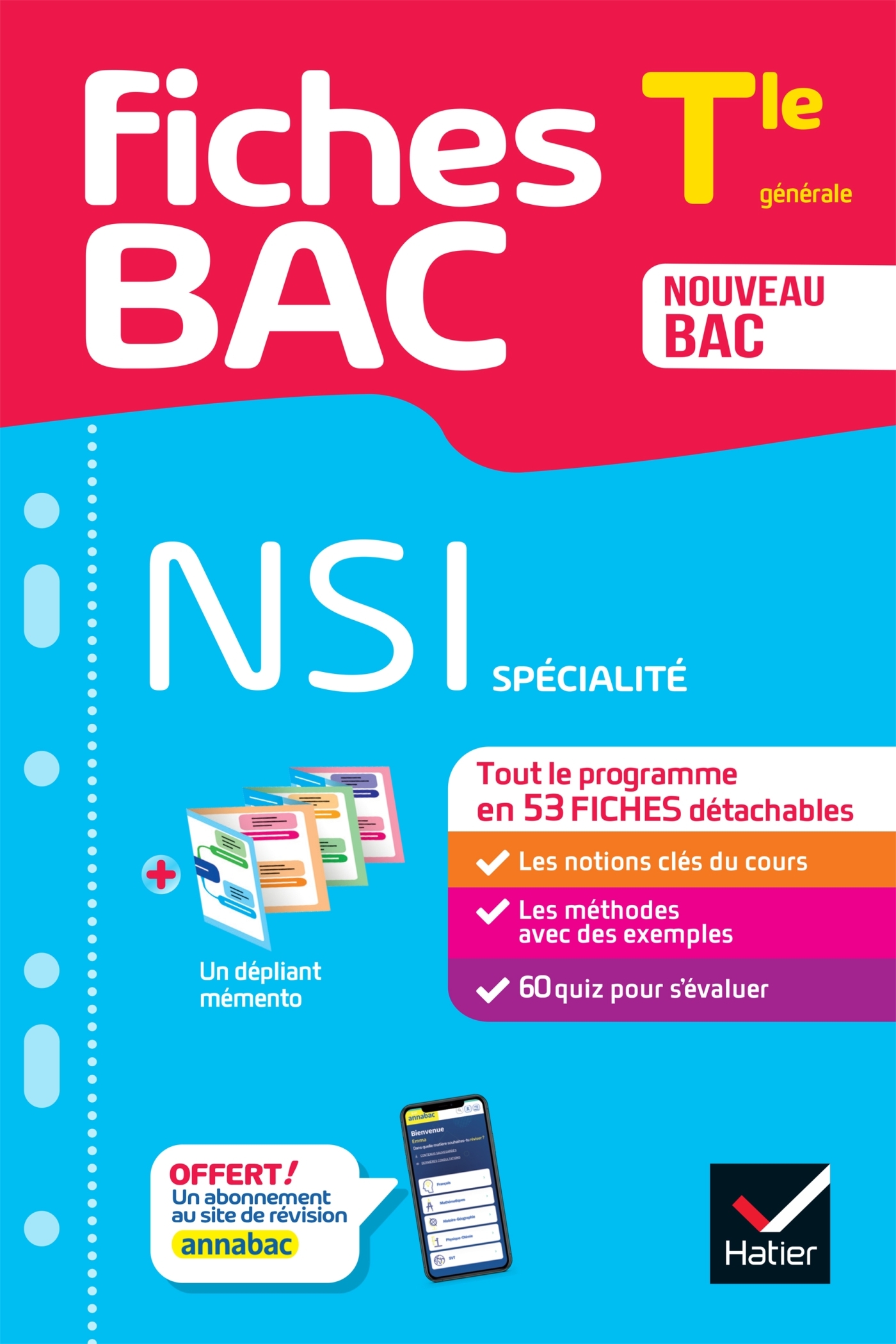 Fiches bac - NSI Tle (spécialité) - Bac 2026