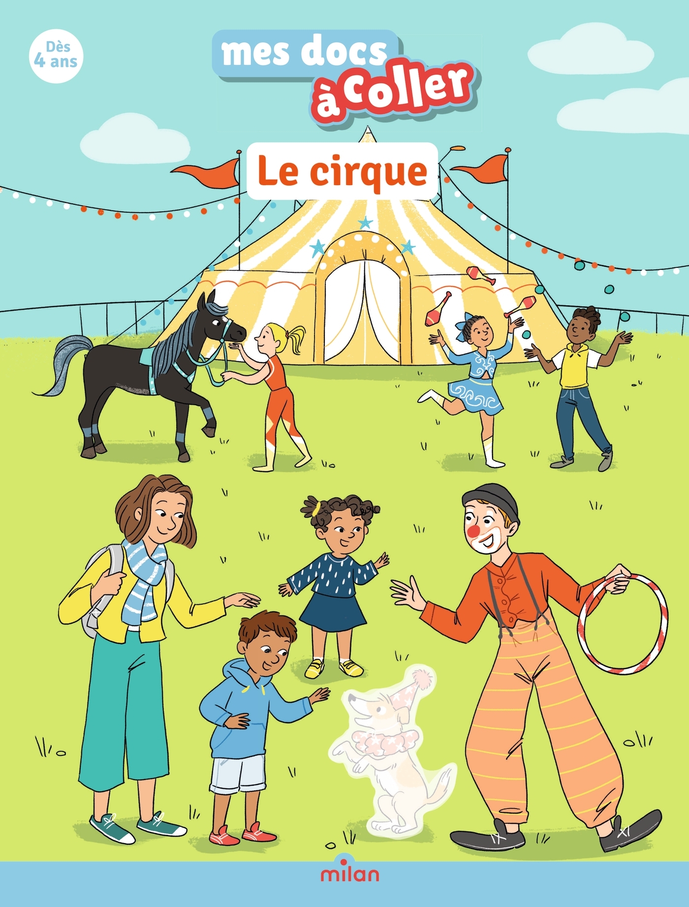 Le cirque - Mes docs à coller