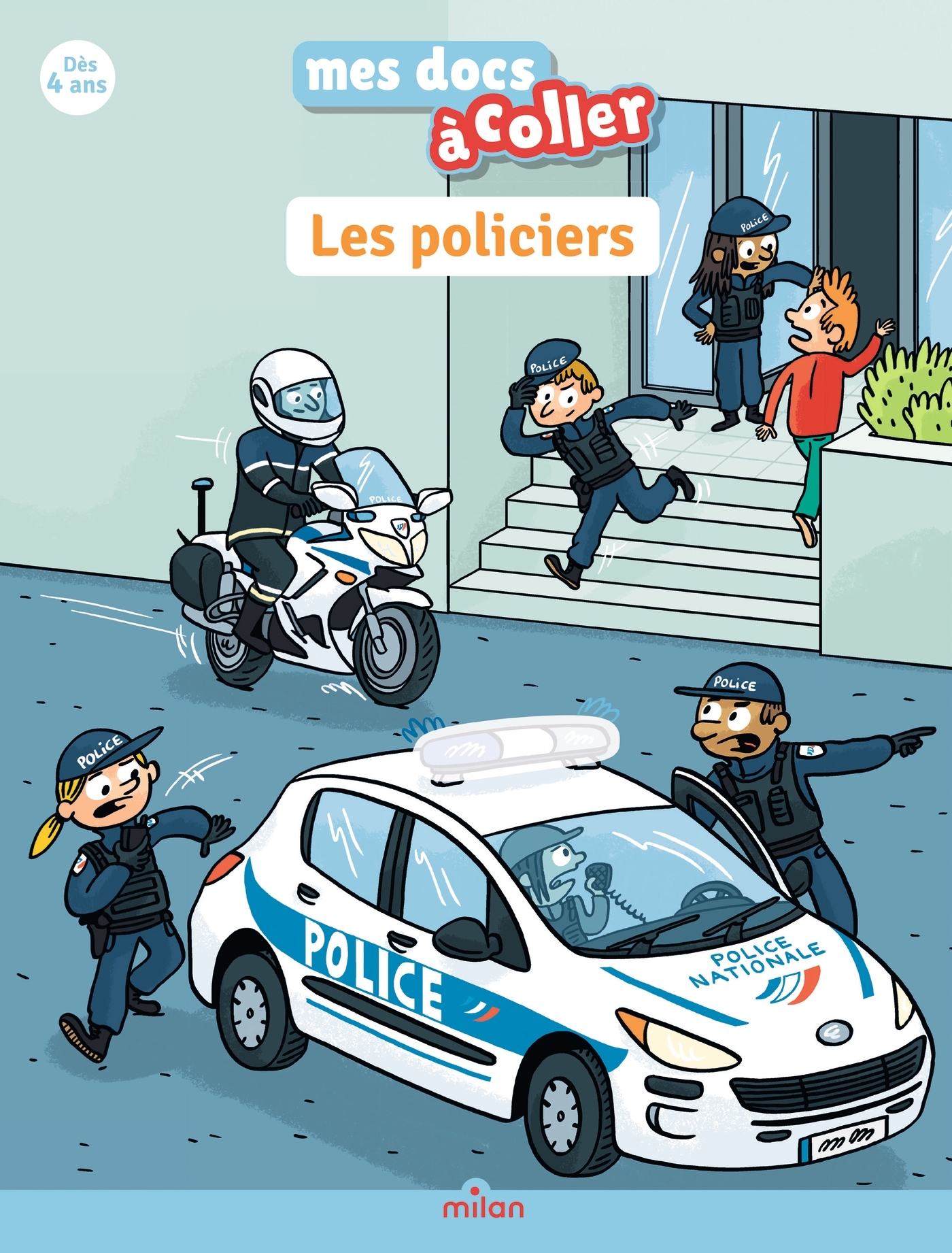 Les policiers - Mes docs à coller