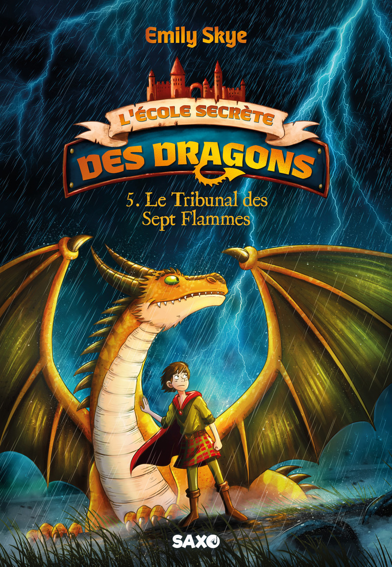 L'École secrète des dragons - Tome 05 Le Tribunal des Sept Flammes