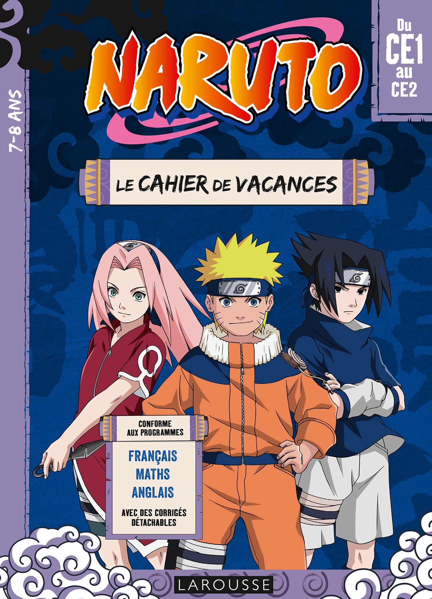 NARUTO - Cahier de vacances du CE1 au CE2