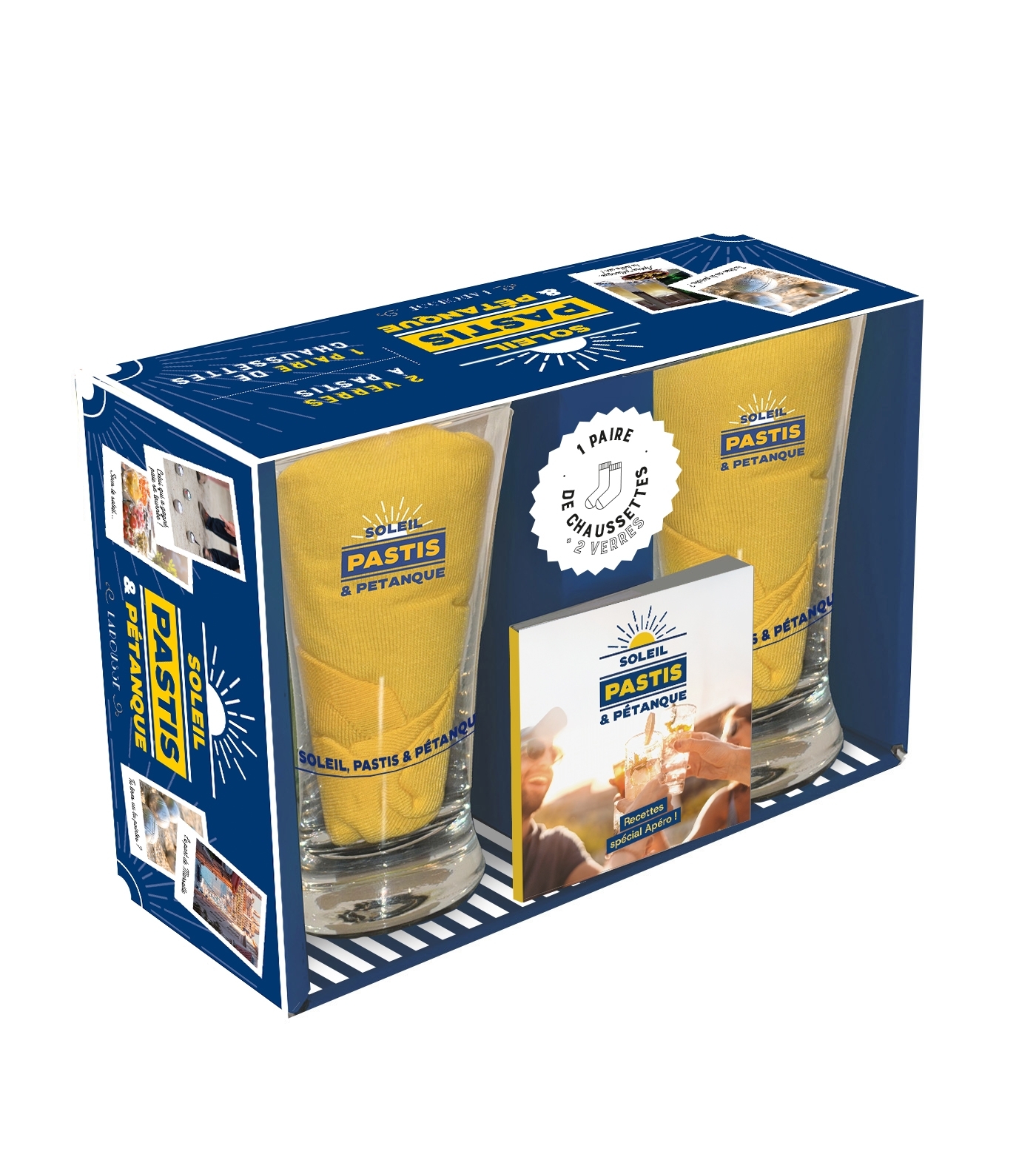 Coffret Soleil, pastis et pétanque