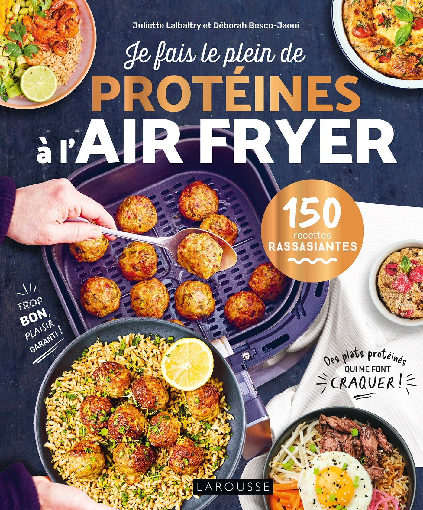 Je fais le plein de protéines à l'air fryer