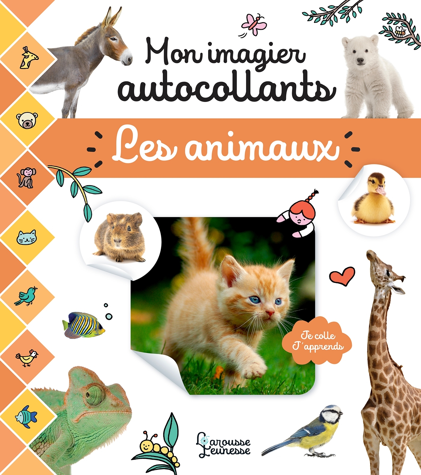 Mon imagier autocollants - Les animaux