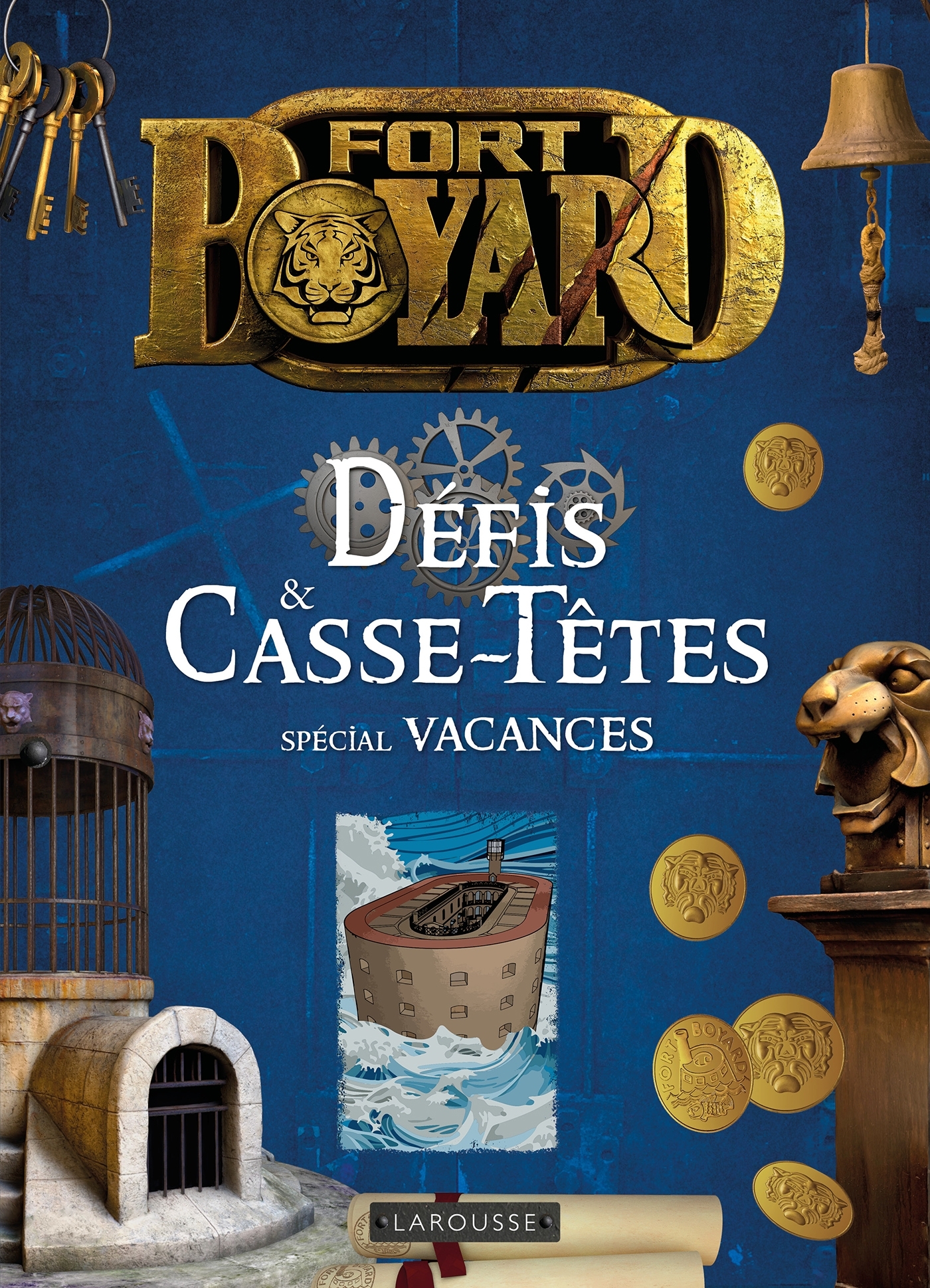Défis et casse-têtes de Fort BOYARD - cahier de vacances adultes