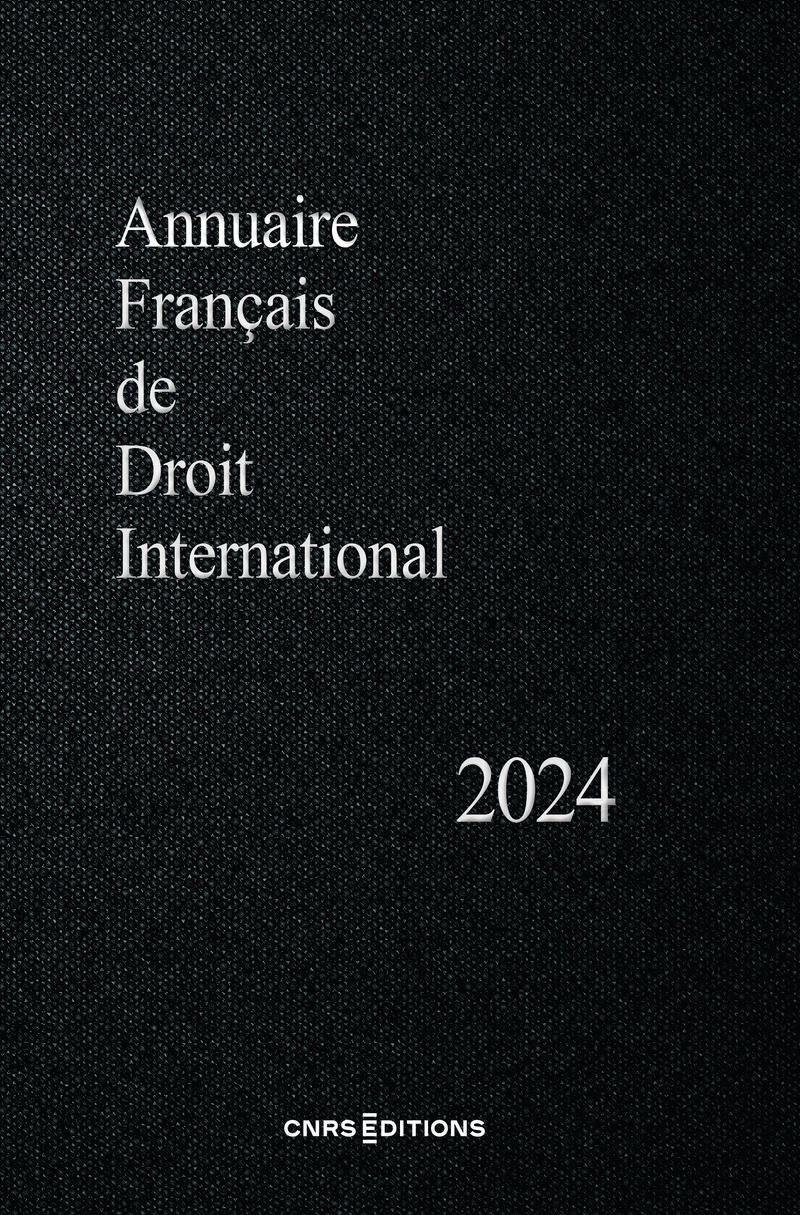 Annuaire Français de Droit International 70