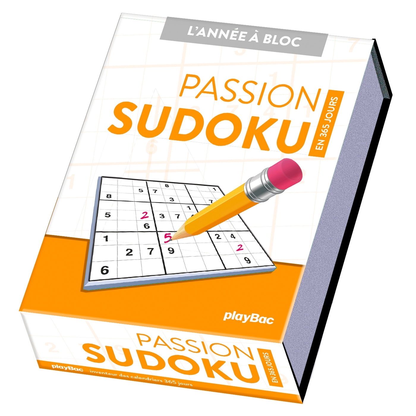 Calendrier SudoKu en 365 jours - L'année à bloc