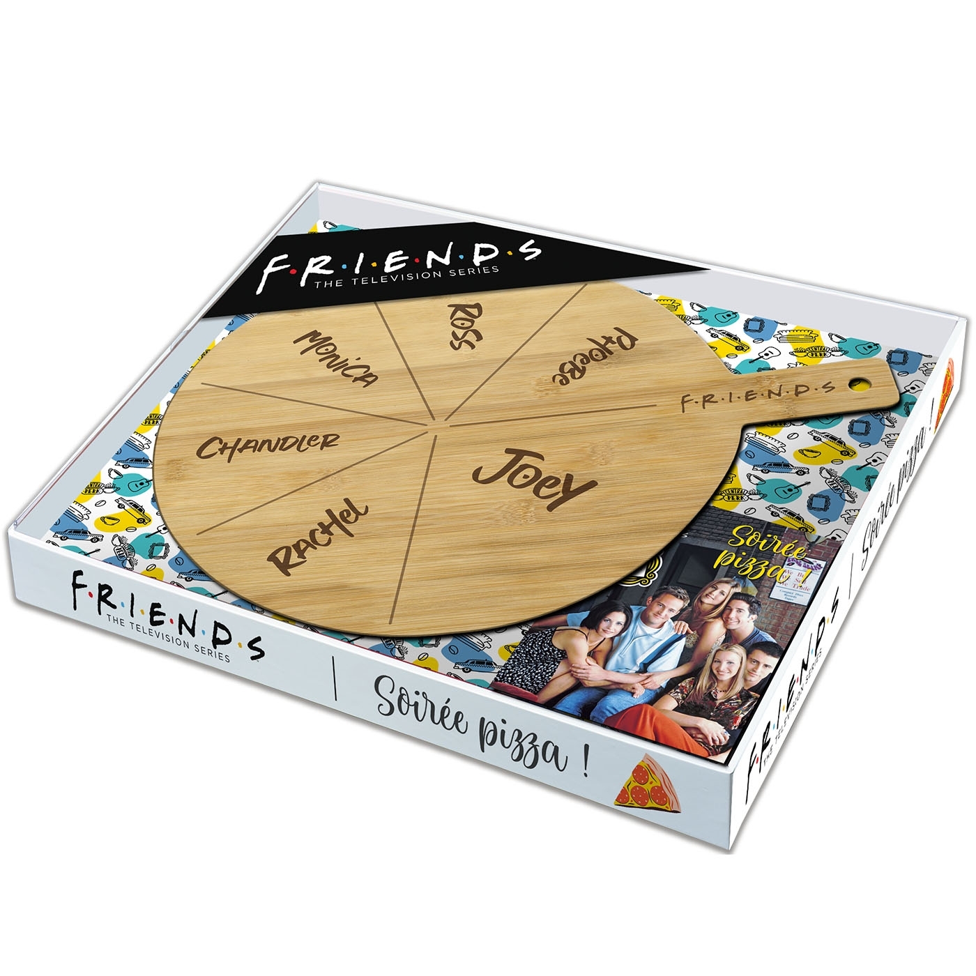 Coffret Soirée pizza Friends