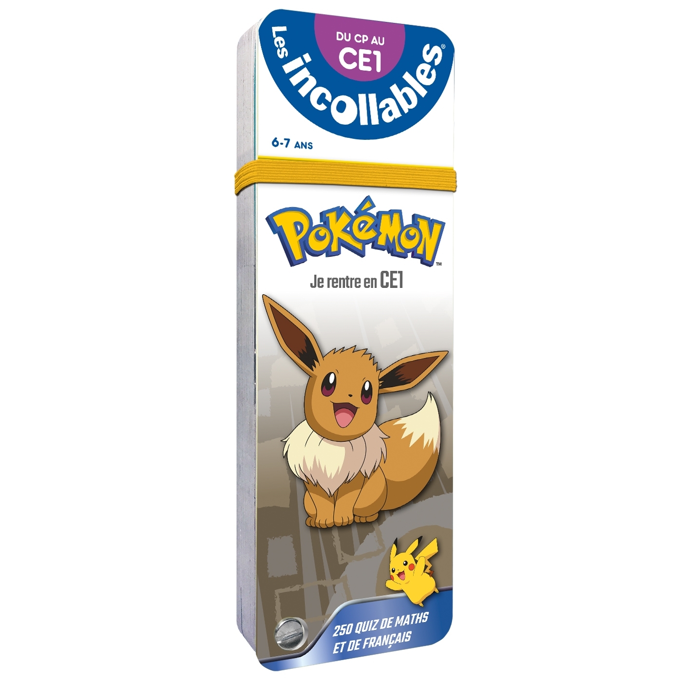 Les incollables - Je rentre en CE1 avec Pokémon 6/7 ans