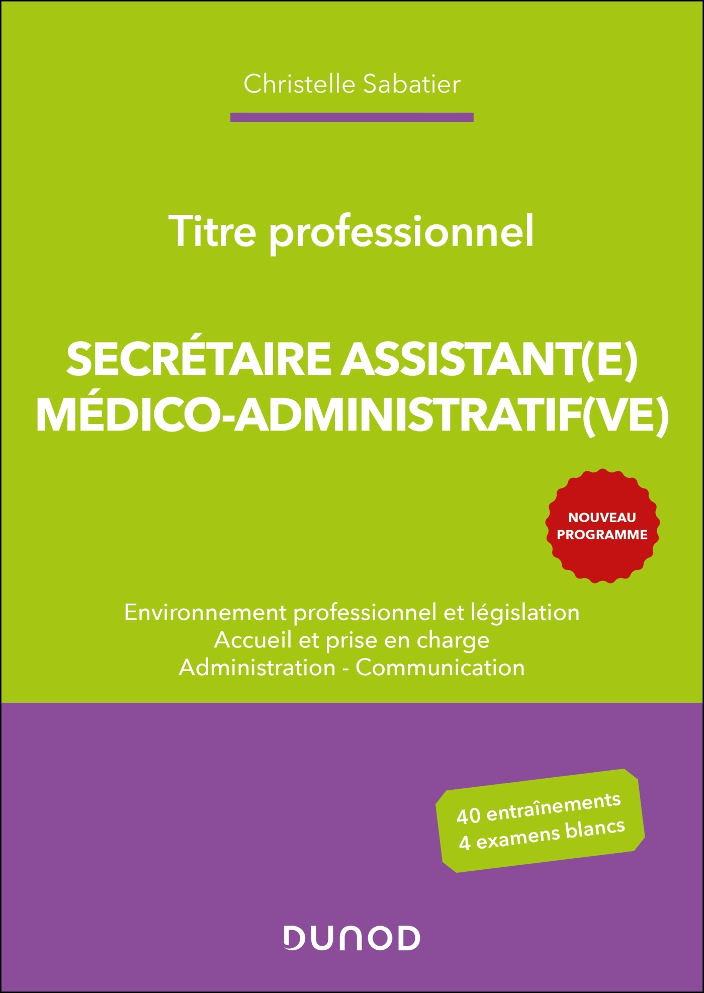 Titre professionnel Secrétaire Assistant(e) Médico-administratif(ve) - 2e éd.