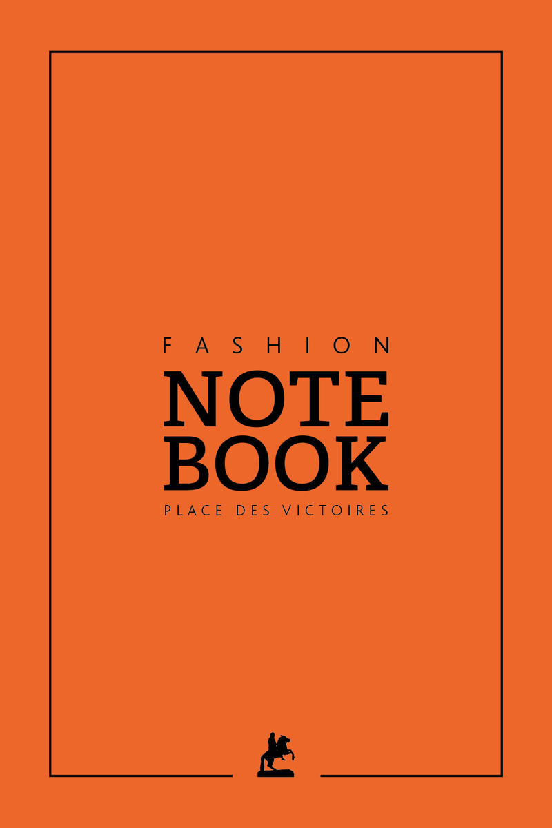 Fashion Notebook (Orange)